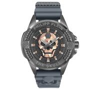 Philipp Plein The $kull PWAAA2324 Men's Watch - 44mm Grey Dial Silicone