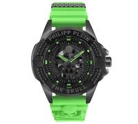 Philipp Plein The $Kull Silicone Unisex Analog Quartz Watch
