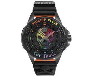 Philipp Plein The $kull Titan Rainbow Black Dial Crystal Men's Watch PWAAA1121