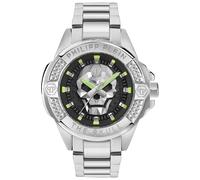 Philipp Plein The Skull 44mm 5atm Quartz/analogical Watch Silver Men