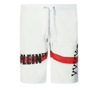 Philipp Plein TM Skull And Bones Swim Shorts - White - M