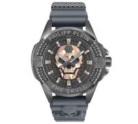Philipp Plein Unisex Uhr Analog Quarz The $Kull Silikon