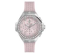 Philipp Plein Unisex Watch Analog Quartz Chrono Royal 42 MM PWPSA0524 Silicone