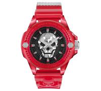 Philipp Plein Unisex Watch The $Kull Synthetic Red PWWAA0223