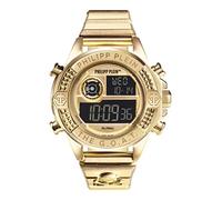 Philipp Plein Unisex's Digital Quartz Watch with Stainless Steel Strap PWFAA0321