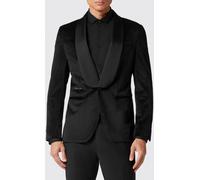 PHILIPP PLEIN Velvet Smoking Blazer with Satin Shawl Collar - Size: 48 - male