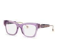 Philipp Plein VPP125S PLEIN QUEEN 06PF Woman Optical frames Acetate Lilac Squared