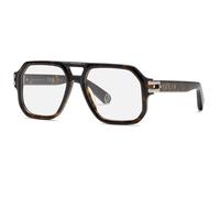 Philipp Plein VPP148M PLEIN ICON 722K Man Optical frames Acetate Havana Squared