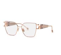 Philipp Plein VPP166S PLEIN QUEEN 02AM Woman Optical frames Metal Gold Geometric