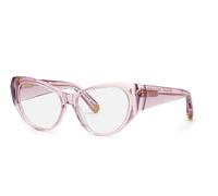 Philipp Plein Woman VPP101 PLEIN FLYING BUTTERFLY 06MH Optical frames Acetate Pink Butterfly