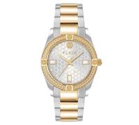 Philipp Plein Women's Analogue Quartz Watch Plein Icon Chain