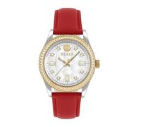 Philipp Plein Women's Analogue Quarz Watch with Leather Strap PWCDA0124