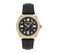 Philipp Plein Women's Analogue Quarz Watch with Leather Strap PWCDA0224