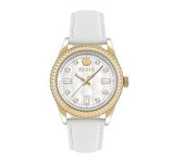 Philipp Plein Women's Analogue Quarz Watch with Leather Strap PWCDA0324