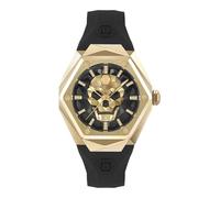 Philipp Plein Women's Analogue Quarz Watch with Silicone Strap PWADA0224