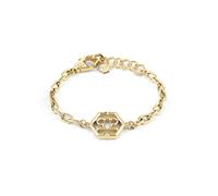 Philipp Plein Women's Bracelet Stainless Steel Hexagon, 20 centimeters, Stainless Steel