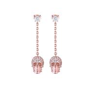 Philipp Plein Women's Earrings Stainless IP Rose Gold Sliding $ Kull PJ3EA05EU
