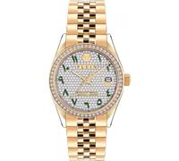 Philipp Plein Pw2ba0223 38mm 5atm Quartz Analogical Woman Watch Golden Woman