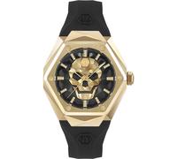 Philipp Plein Pwada0224 40mm 5atm Quartz Analogical Woman Watch Golden Woman