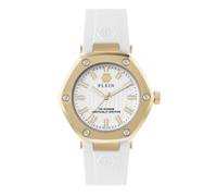 Philipp Plein , Hexagon Women's Watch Gold White ,Yellow female, Sizes: ONE SIZE