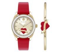 Philipp Plein Women's Watch Analog Quartz Valentine PW2BA0825 Leather+Bracelet
