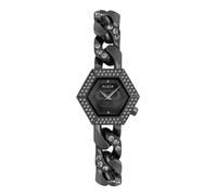 Philipp Plein Women's Watch Analogue Quartz The Hexagon Groummette, Black/Black - Pwwba0423, Strap.