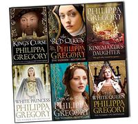 Philippa Gregory Cousins War 6 Books Collection Pack Set (The King's Curse, The Kingmaker's Daughter, The White Princess, The Lady of the Rivers, The Red Queen, The White Queen)