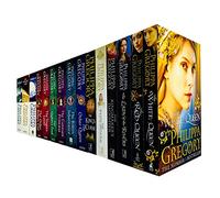 Philippa Gregory Cousins War, Tudor Court & Wildacre Trilogy Collection 15 Books Set (White Queen, Red Queen, Lady of the Rivers, Kingmaker's Daughter, The Virgins Lover, Wideacre, Meridon & More)