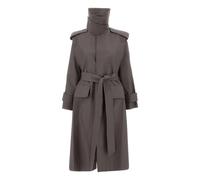 Philippa Trench Coat - female - Victoria Beckham - Trench Coats - Gray - 2XS - Coats 2XS