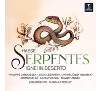 Philippe Jaroussky, Julia Lezhneva & Les Accents - Hasse: Serpentes Ignei in Deserto - CD