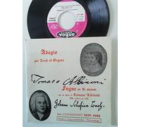 Philippe Lamacque (violon) Denyse Gouarne (orgue) Christiane de Lisle (orgue) - ADAGIO PER ARCHI ED ORGANO de Tomaso Albinoni / FUGUE EN SI MINEUR de Jean Sébastien Bach Disques Vogue
