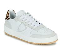 Animalprint Leather Trainers High Quality Materials - female - Philippe Model - Sneakers - White - 3 UK - Shoes 3 UK