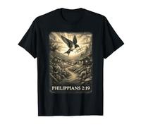 Philippians 2:19 Messenger Bird Hope Engraved Christian Art T-Shirt