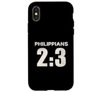 Philippians 2:3 Have Humility Put Others Above Yourself Case for iPhone X/XS