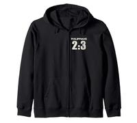 Philippians 2:3 Have Humility Put Others Above Yourself Zip Hoodie