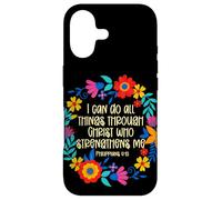 Philippians 4:13 Bible Scripture All things through Christ Case for iPhone 17