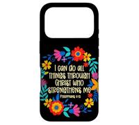 Philippians 4:13 Bible Scripture All things through Christ Case for iPhone 17 Pro