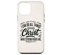 Philippians 4:13 I Can Do All Things | Bible Verse Christian Case for iPhone 12 mini