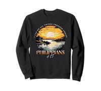 Philippians 4:13 I Can Do All Things Through Christ Sweatshirt