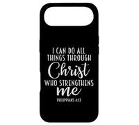 Philippians 4:13 Jesus/I Can Do All Things Through Christ Case for iPhone Air