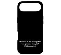 Philippians 4:13 NIV | Christian Faith Bible Scripture Verse Case for iPhone Air