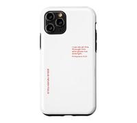 Philippians 4:13, Strength to Encourage You in Hard Times Case for iPhone 11 Pro