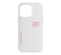 Philippians 4:13, Strength to Encourage You in Hard Times Case for iPhone 14 Pro Max