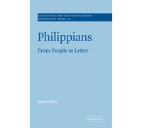 Philippians : From People to Letter