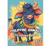 Philippine Animals Coloring Book: Native Philippine Animals Coloring Book For Kids Ages 3-8