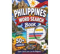 Philippine Cities Word Search: Word searches with easy to read print about cities of the Philippines | 6x9 inches, 110 pages | 50+puzzles... gift for vacations, holidays and free time