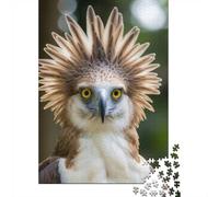 Philippine Eagle Close-up Jigsaw Puzzle for Adults, 1000 Pieces, 70x50cm/1000pcs, Screen-Free Leisure, Weekend Downtime And Time at Home