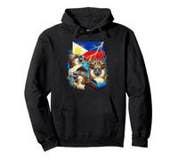Philippine Eagles Philippines Pride Flag Pullover Hoodie
