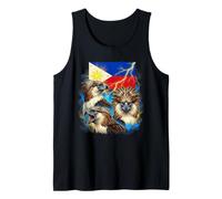 Philippine Eagles Philippines Pride Flag Tank Top