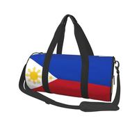 Philippine flag Canvas travel bag, large capacity, can be carried on the shoulder